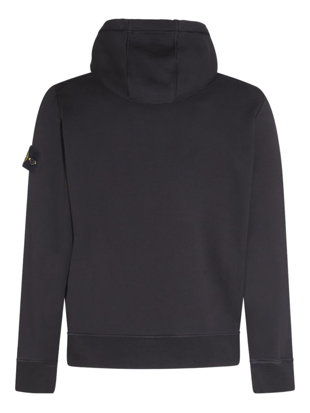 Stone Island Logo cotton hoodie