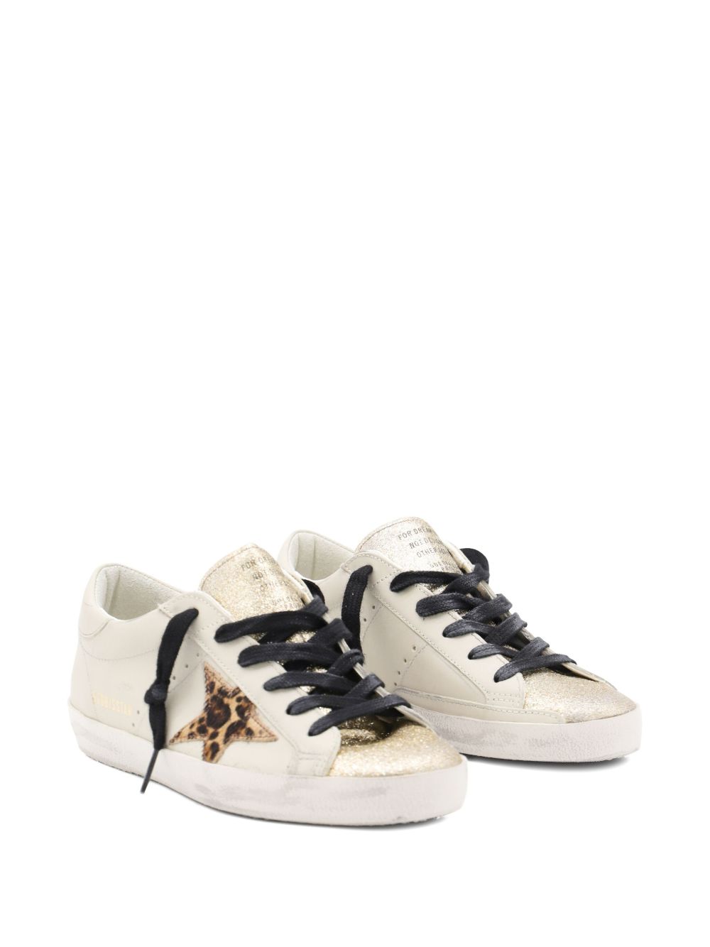 Golden Goose  Super-Star Leeather Sneakers