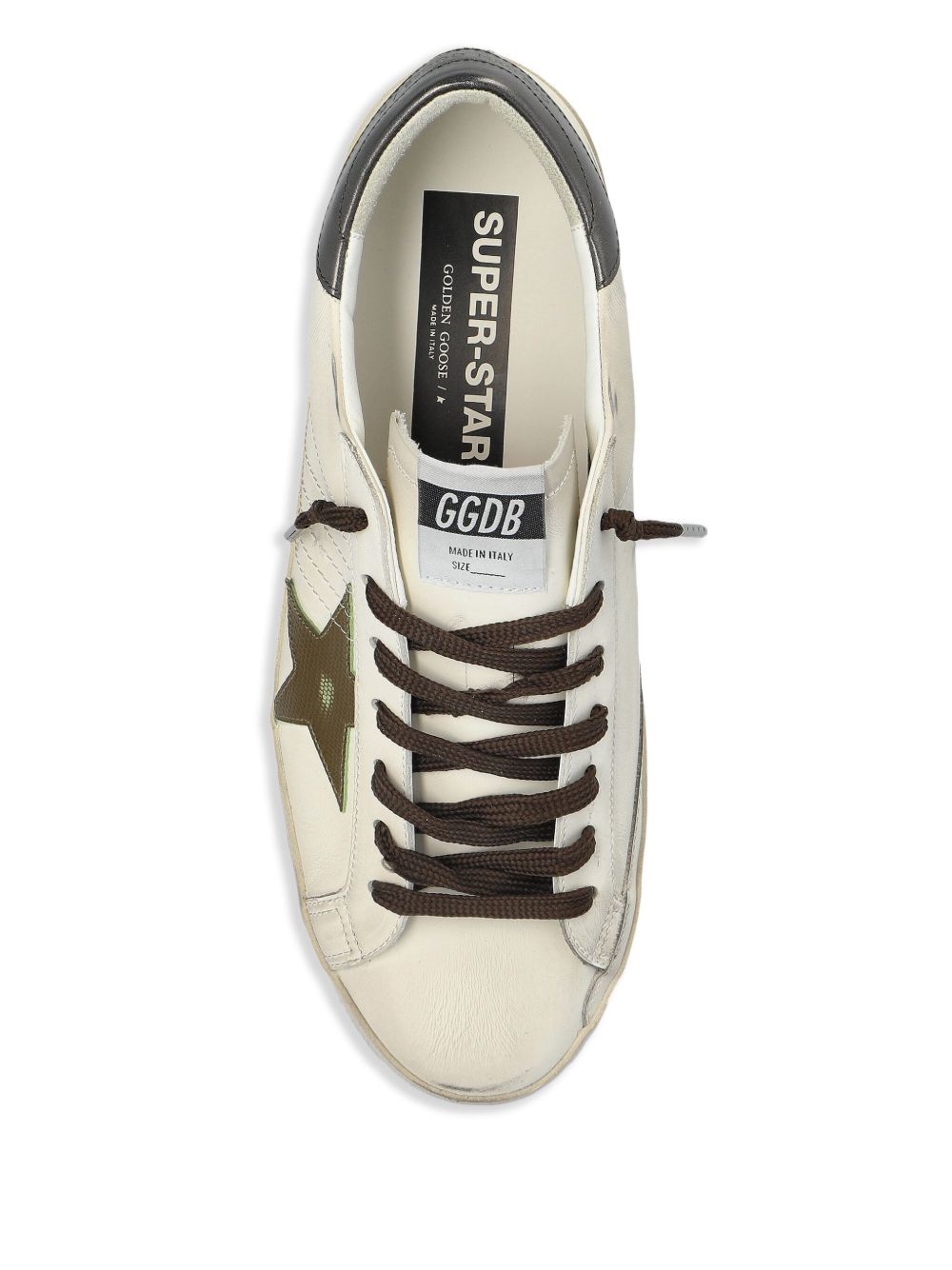 Golden Goose  Super-Star Leeather Sneakers