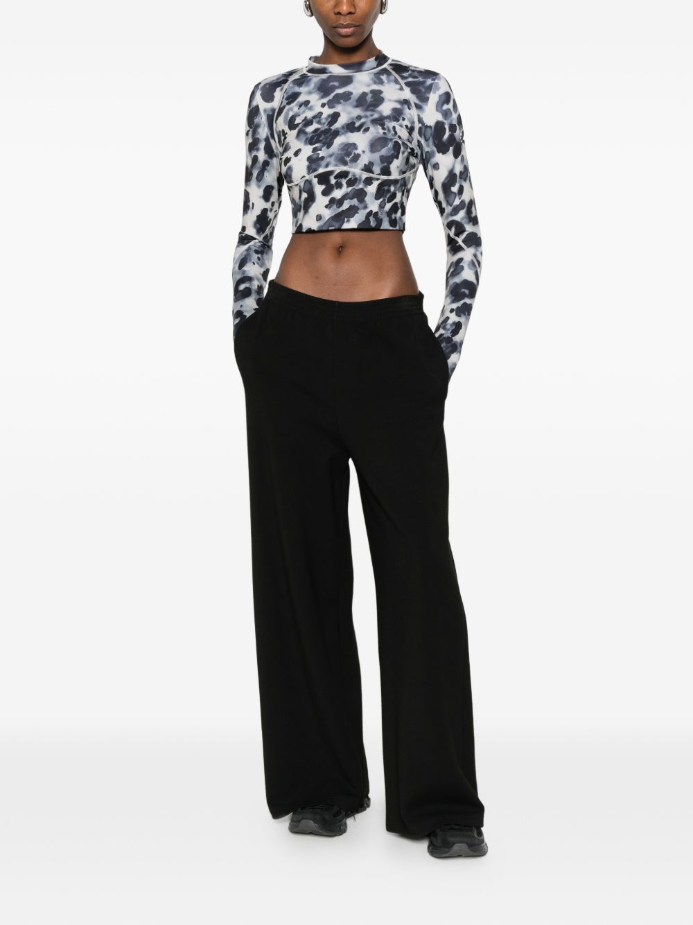 Adidas By Stella McCartney Open-back t-shirt