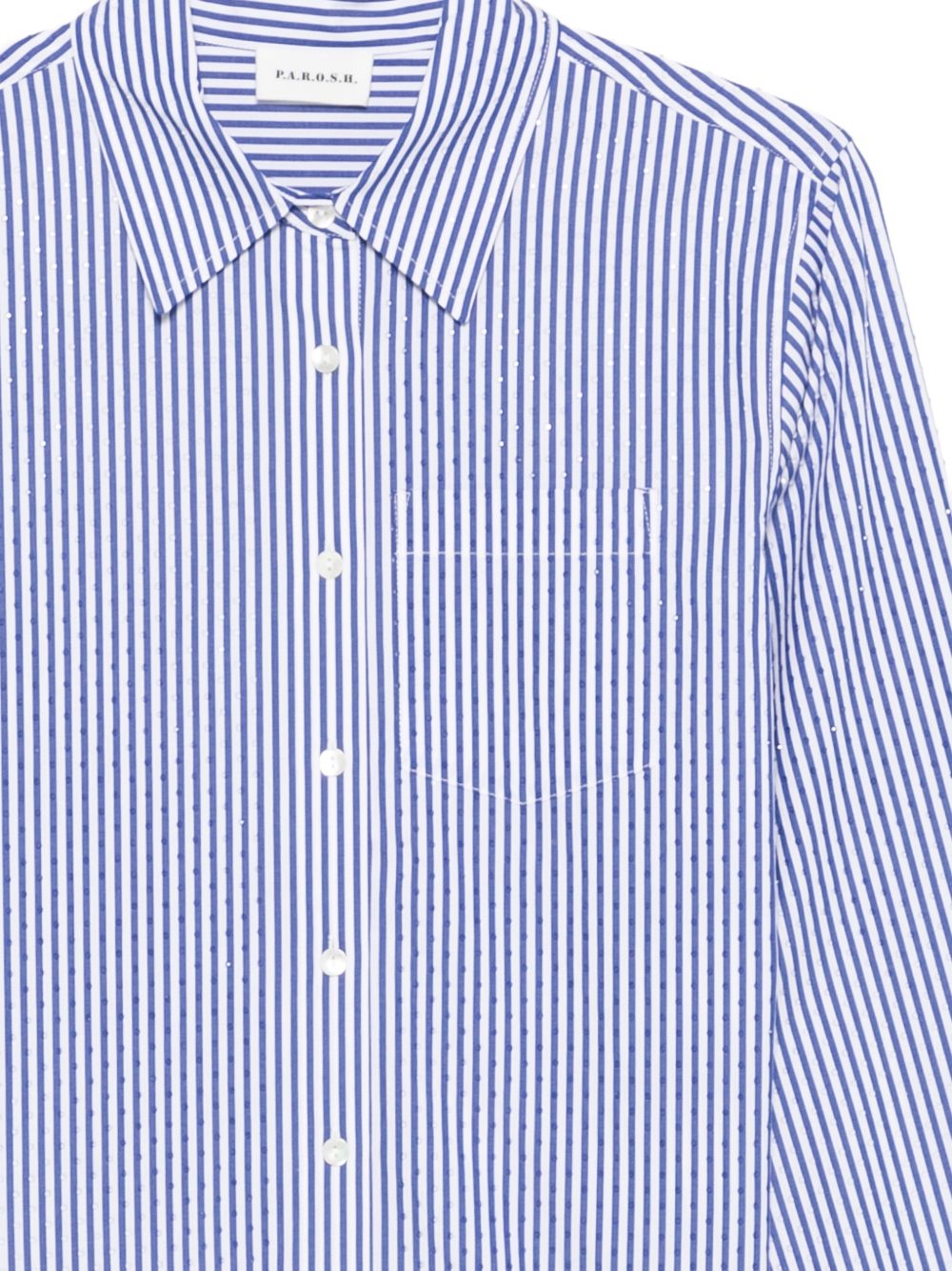 Parosh Striped cotton shirt