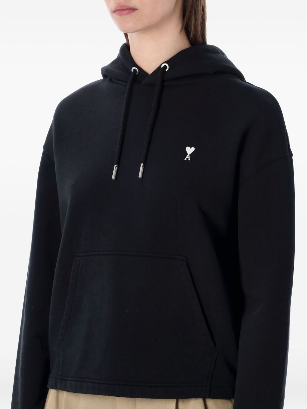 Ami Paris Ami De Coeur cotton hoodie