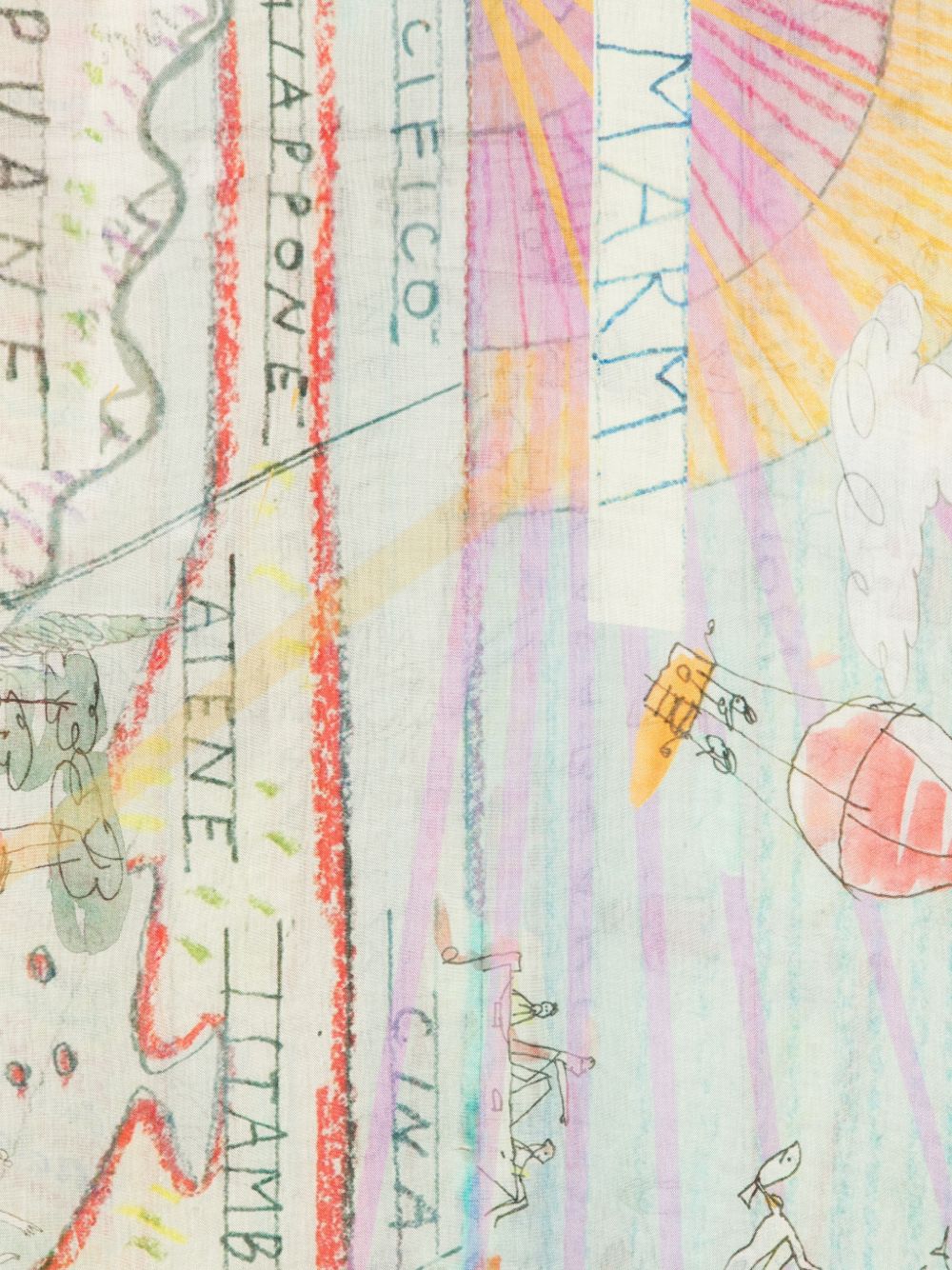 Faliero Sarti Scarfs Clear Blue