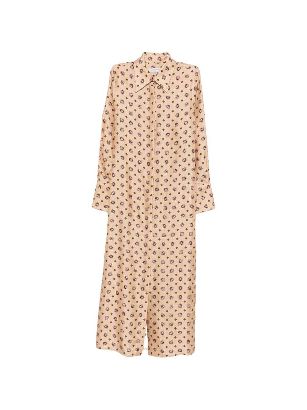 Alberto Biani Silk chemisier dress