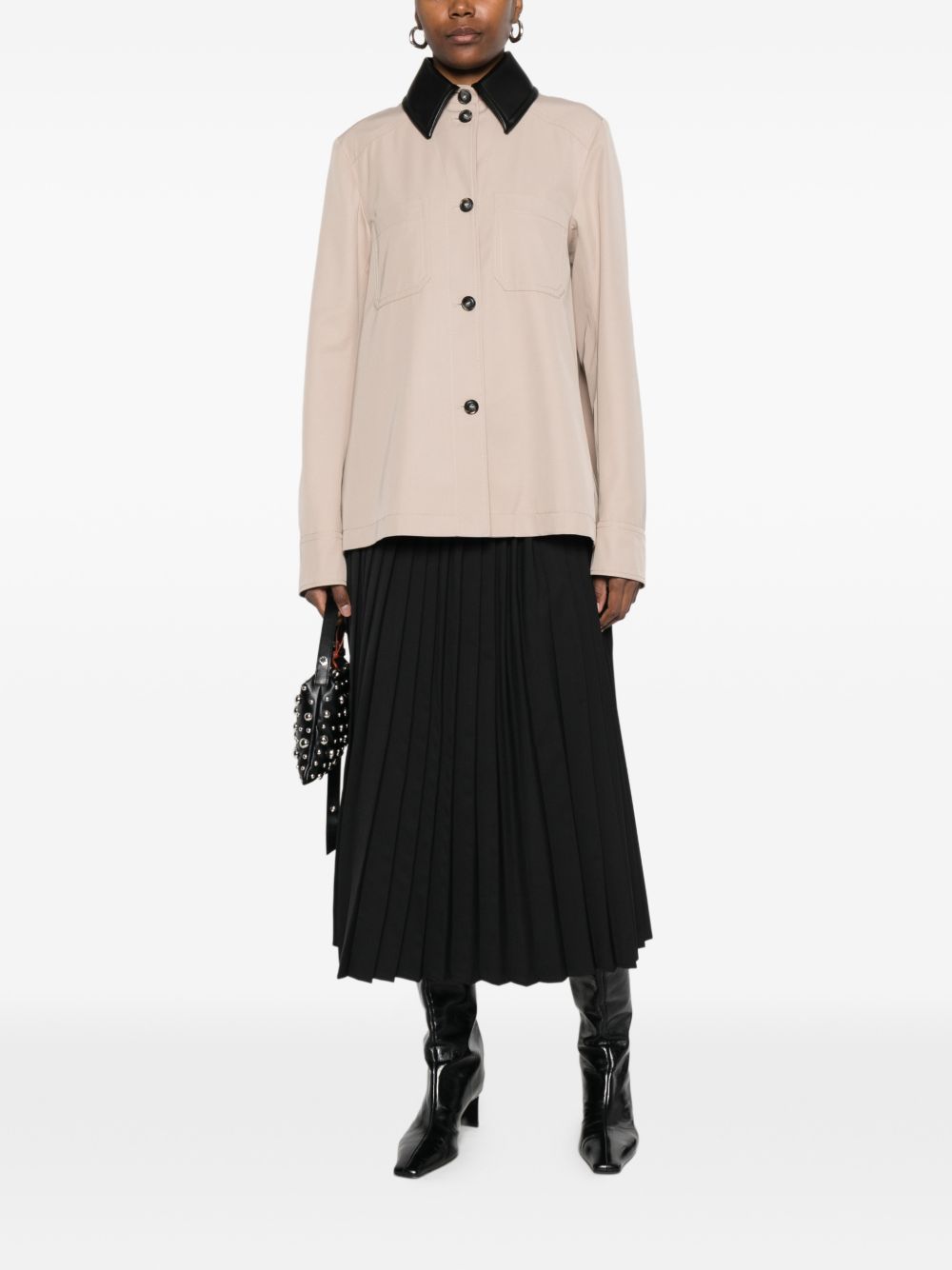 SPORTMAX PRE Coats Beige