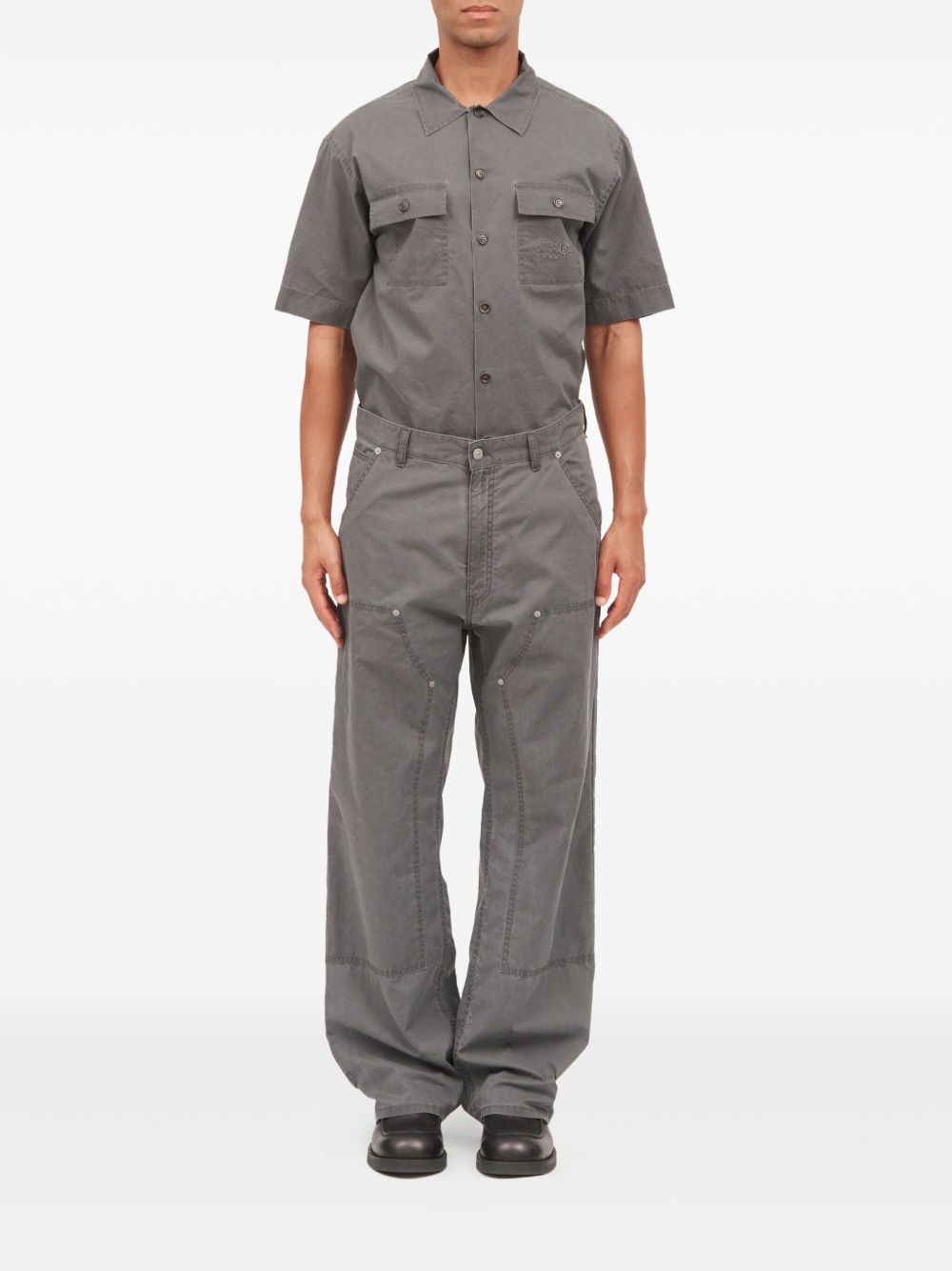 MM6 Maison Margiela Wide-leg denim jeans