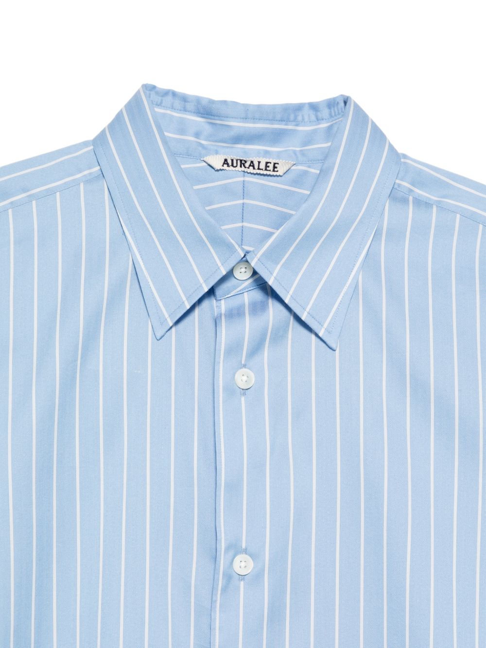 AURALEE Shirts Clear Blue