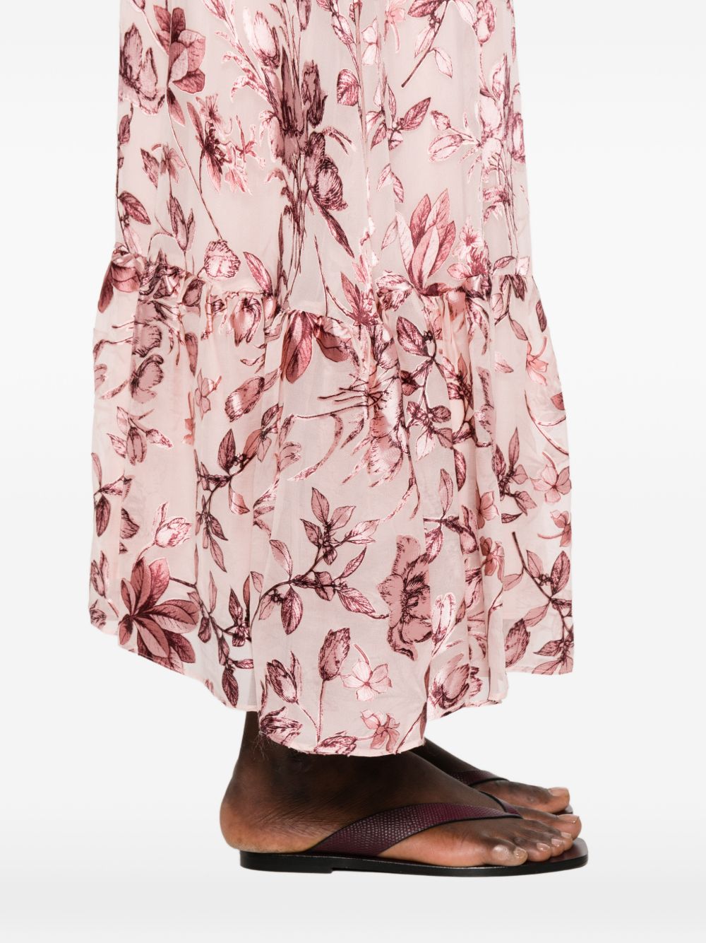 Alice + Olivia Printed maxi skirt