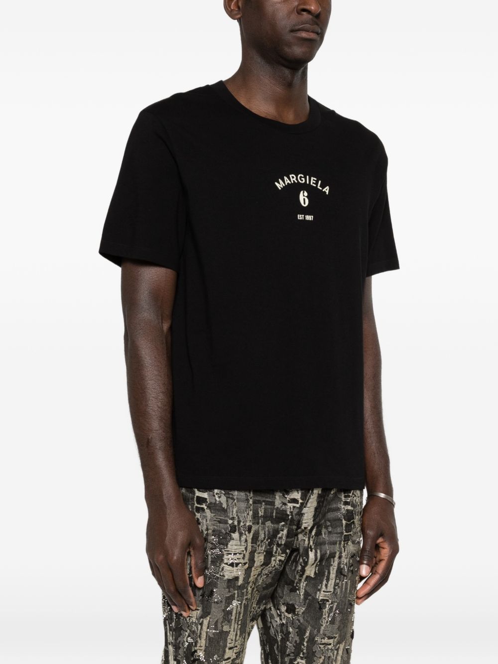 MM6 Maison Margiela Logo cotton t-shirt