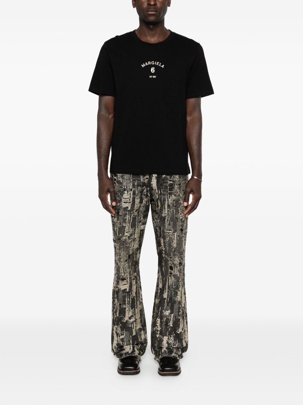 MM6 Maison Margiela Logo cotton t-shirt