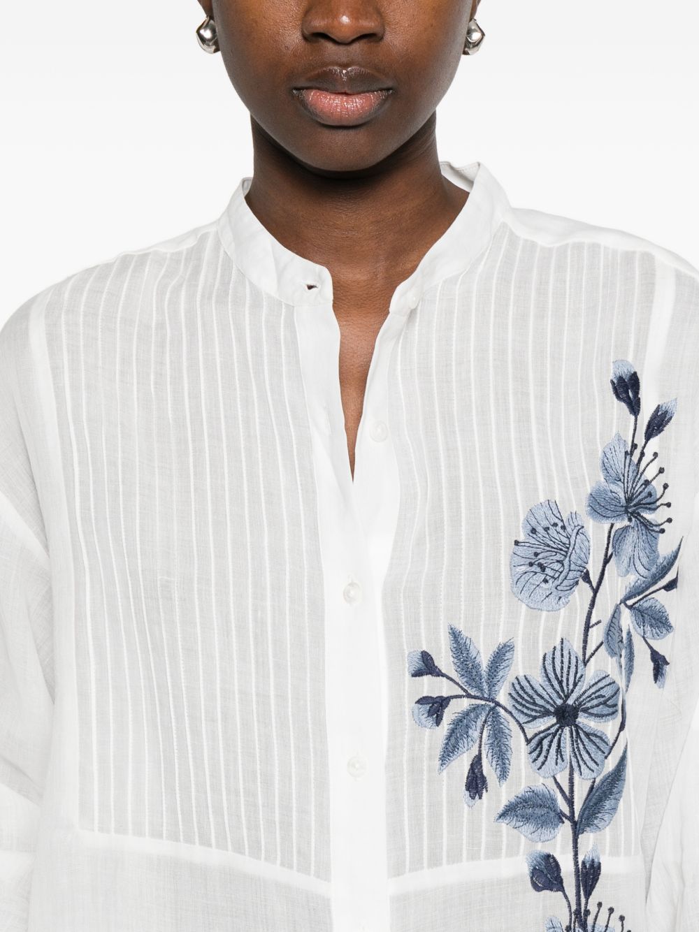 Ermanno Firenze Embroidered shirt