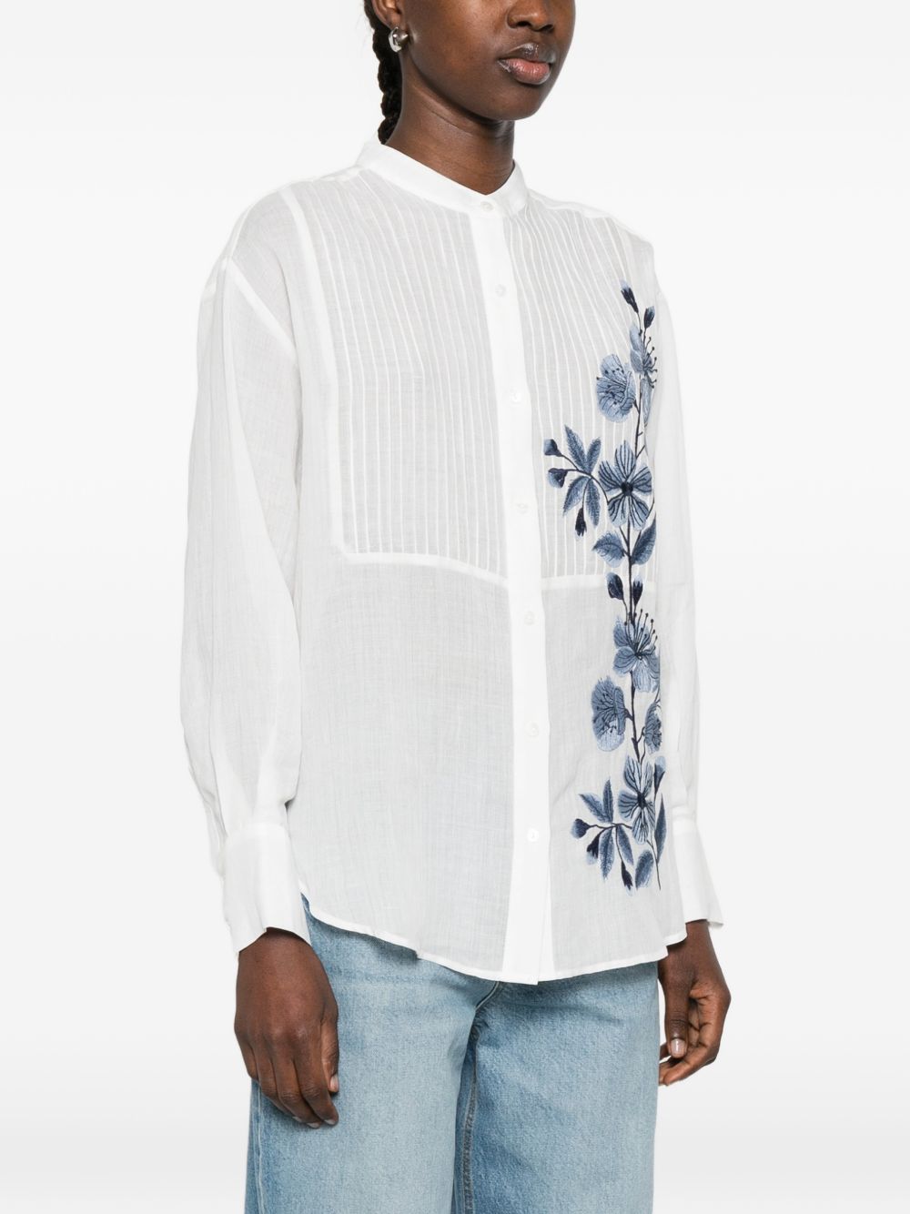 Ermanno Firenze Embroidered shirt