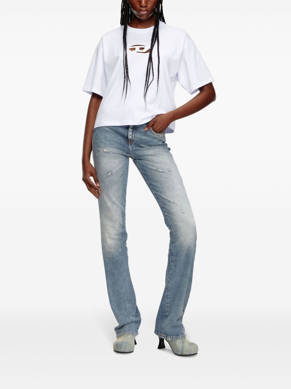 Diesel Cotton boxy t-shirt