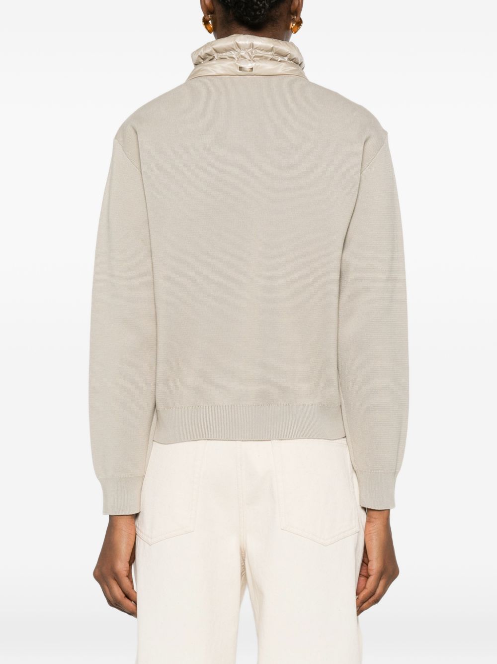 Herno Cotton and nylon down jacket