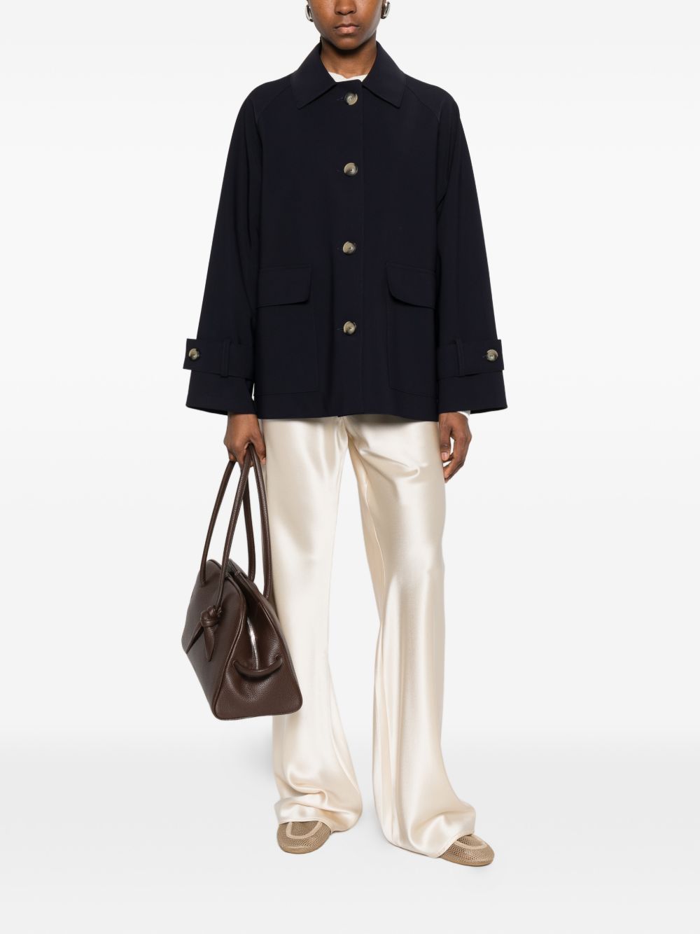 Harris Wharf London Nylon blouson jacket