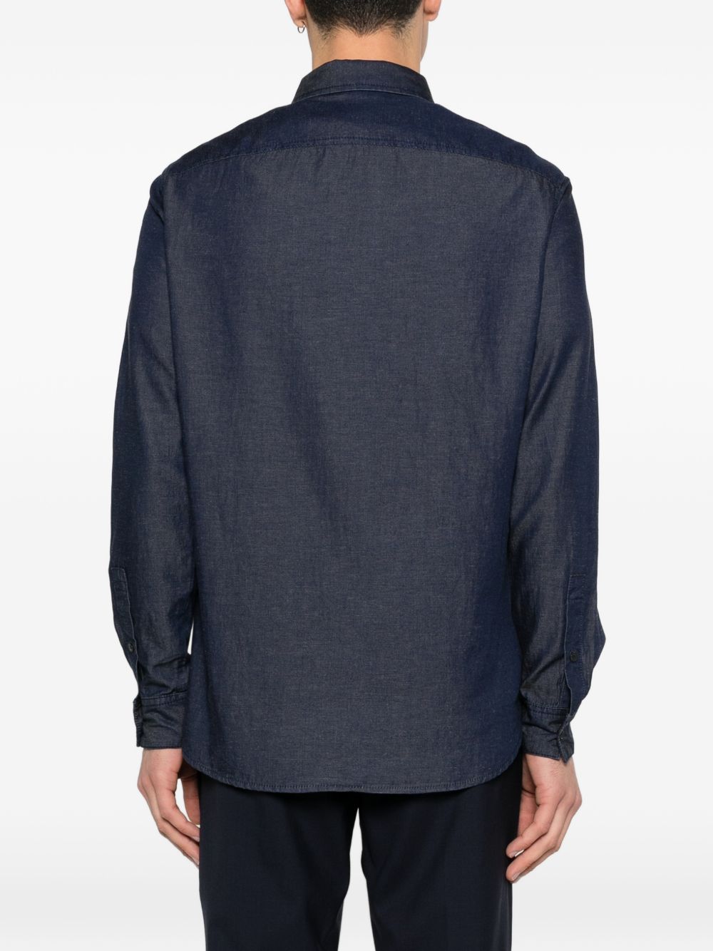Emporio Armani Denim cotton shirt