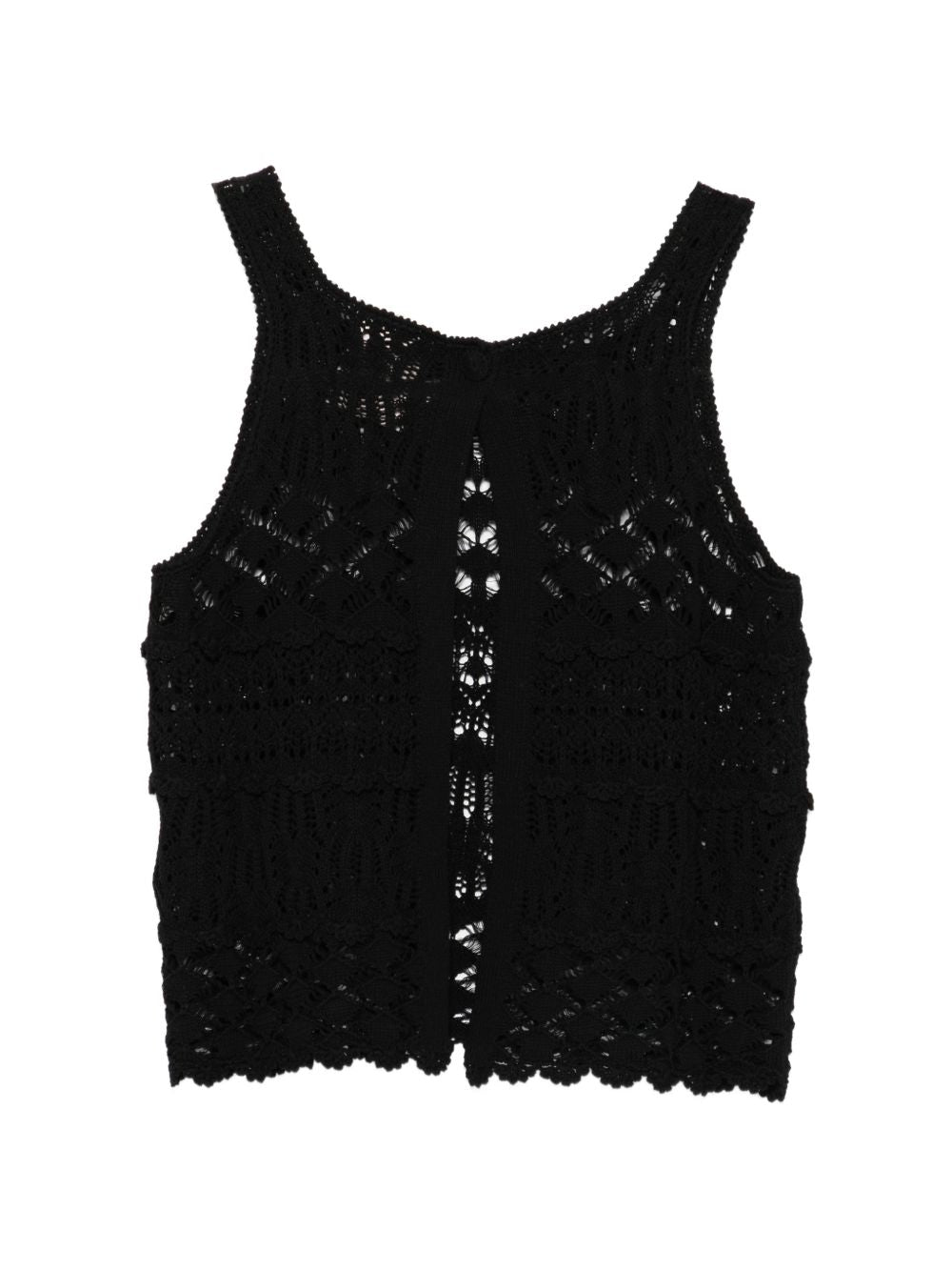 Semicouture Shelley cotton tank top