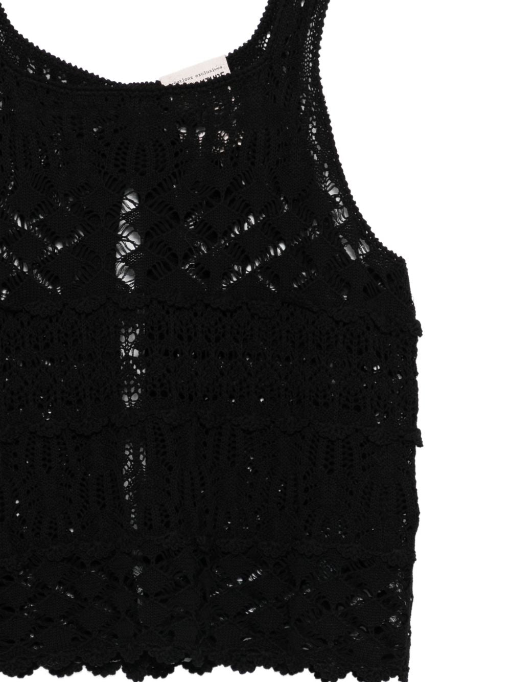 Semicouture Shelley cotton tank top