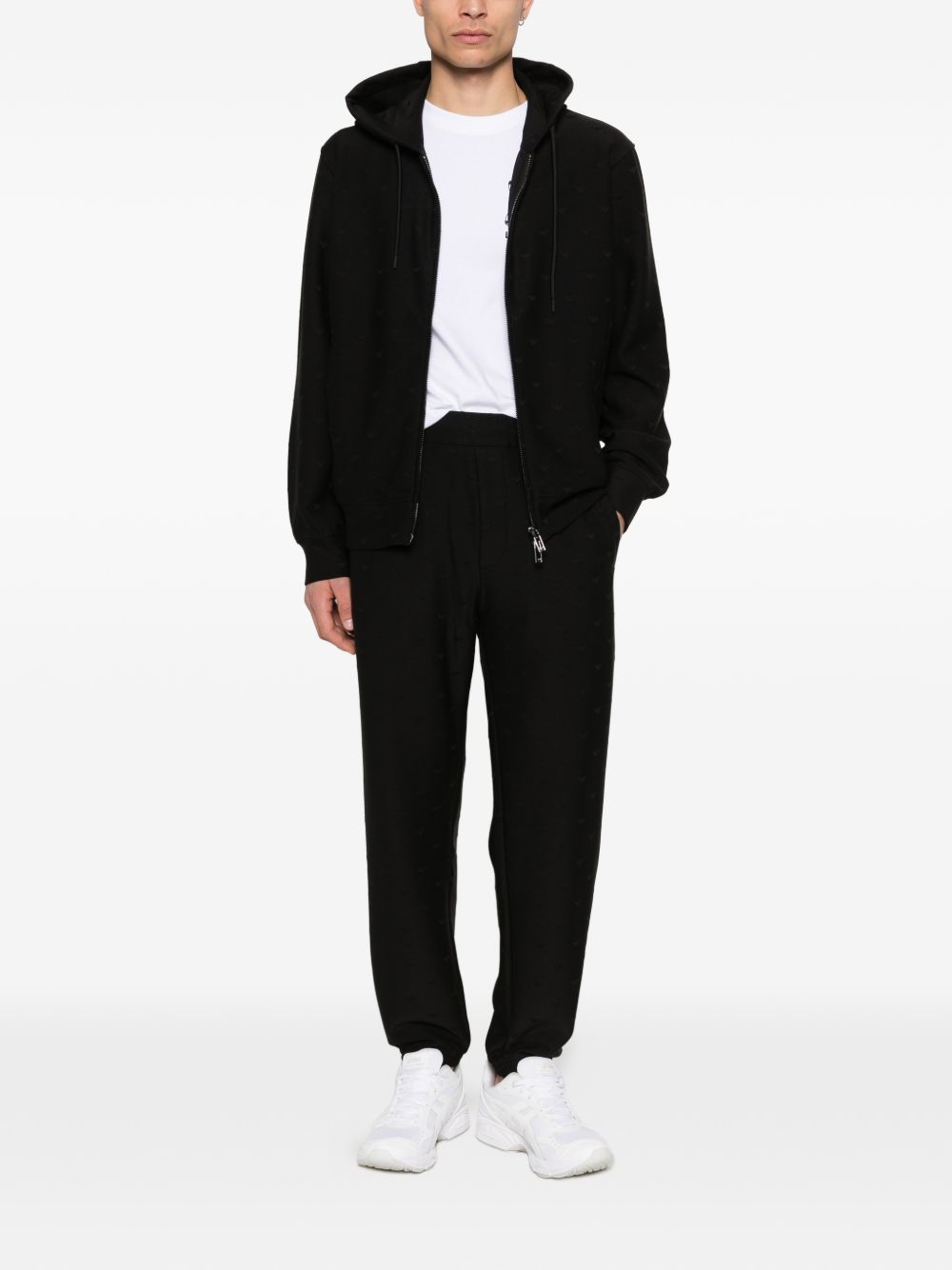 Emporio Armani Cotton blend hoodie