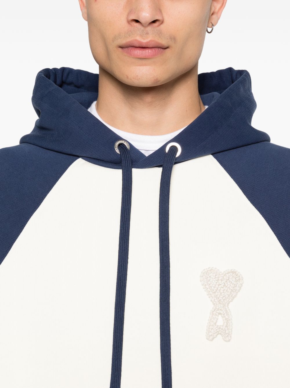 Ami Paris Ami De Coeur cotton hoodie