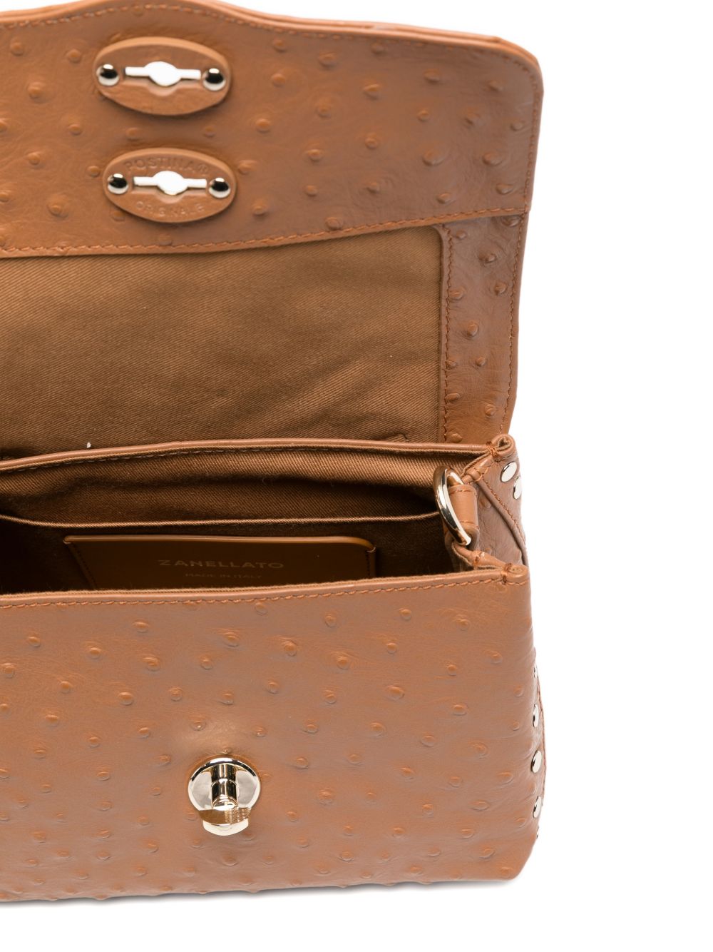 Zanellato Postina® Baby Bag In Cactus Leather Handbag