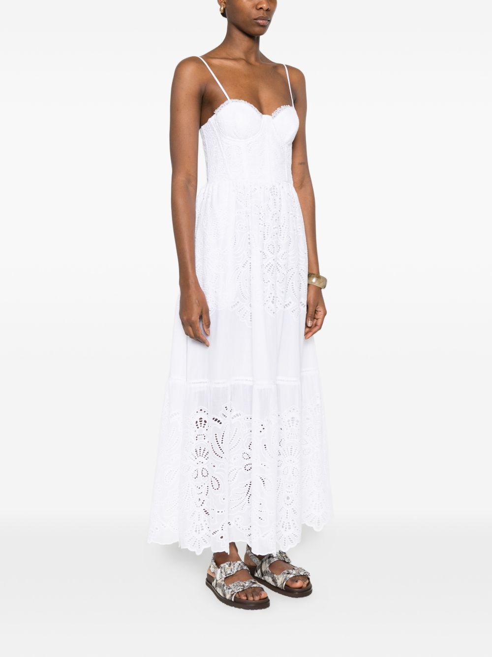 Ermanno Firenze Cotton maxi dress