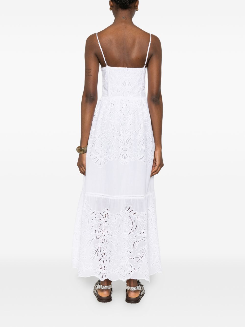 Ermanno Firenze Cotton maxi dress