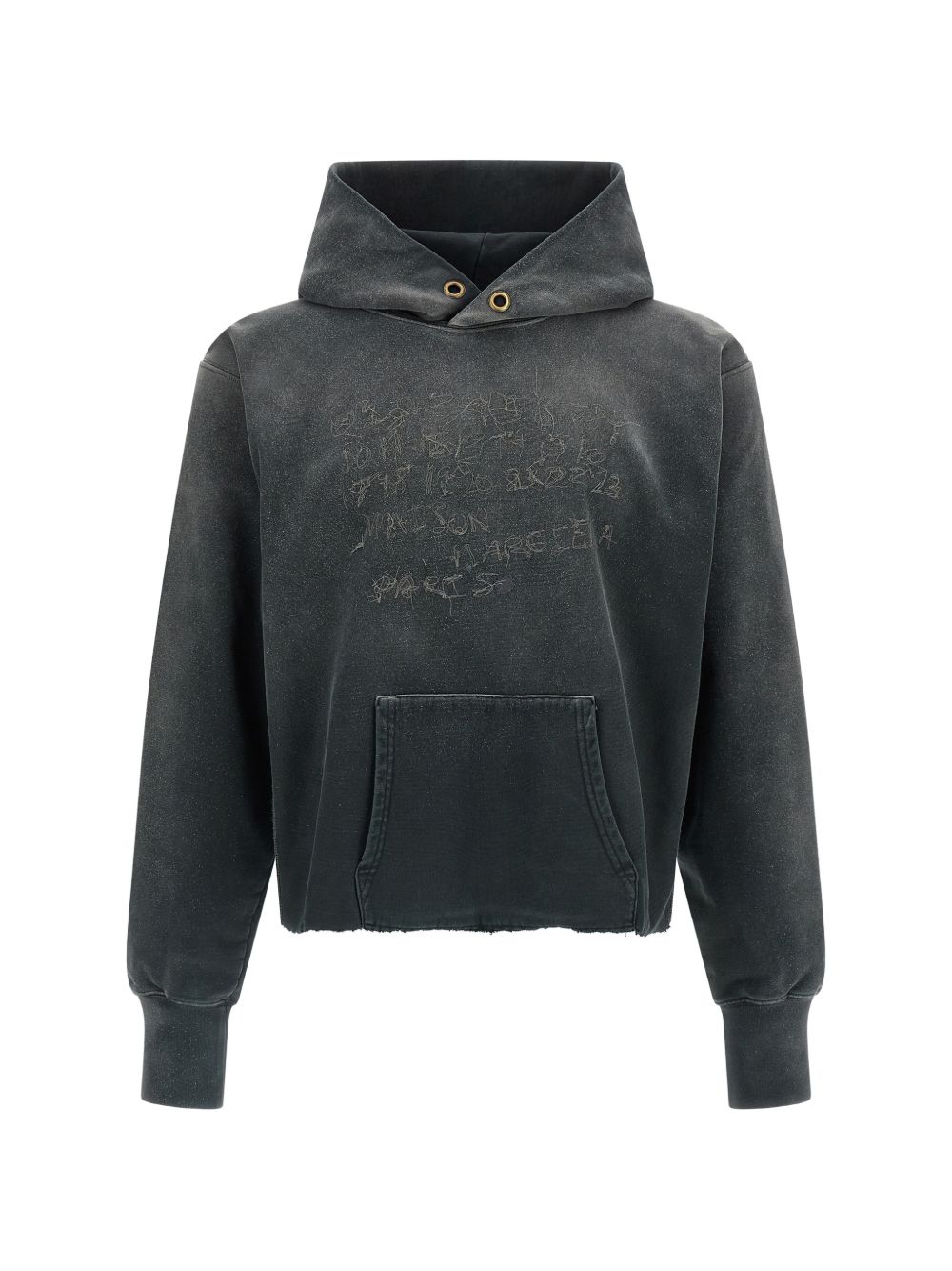 Maison Margiela Logo cotton hoodie
