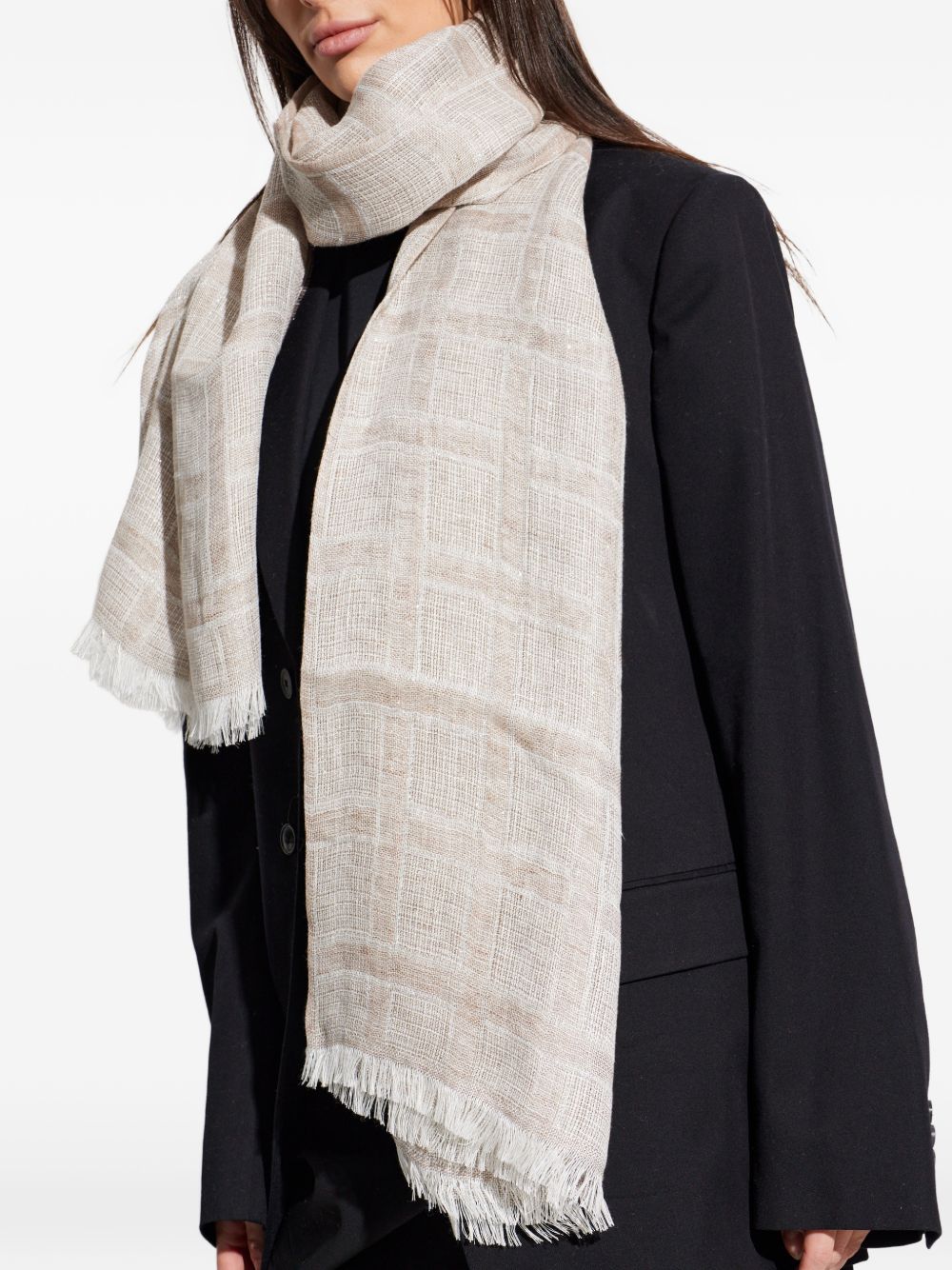 Emporio Armani Linen scarf