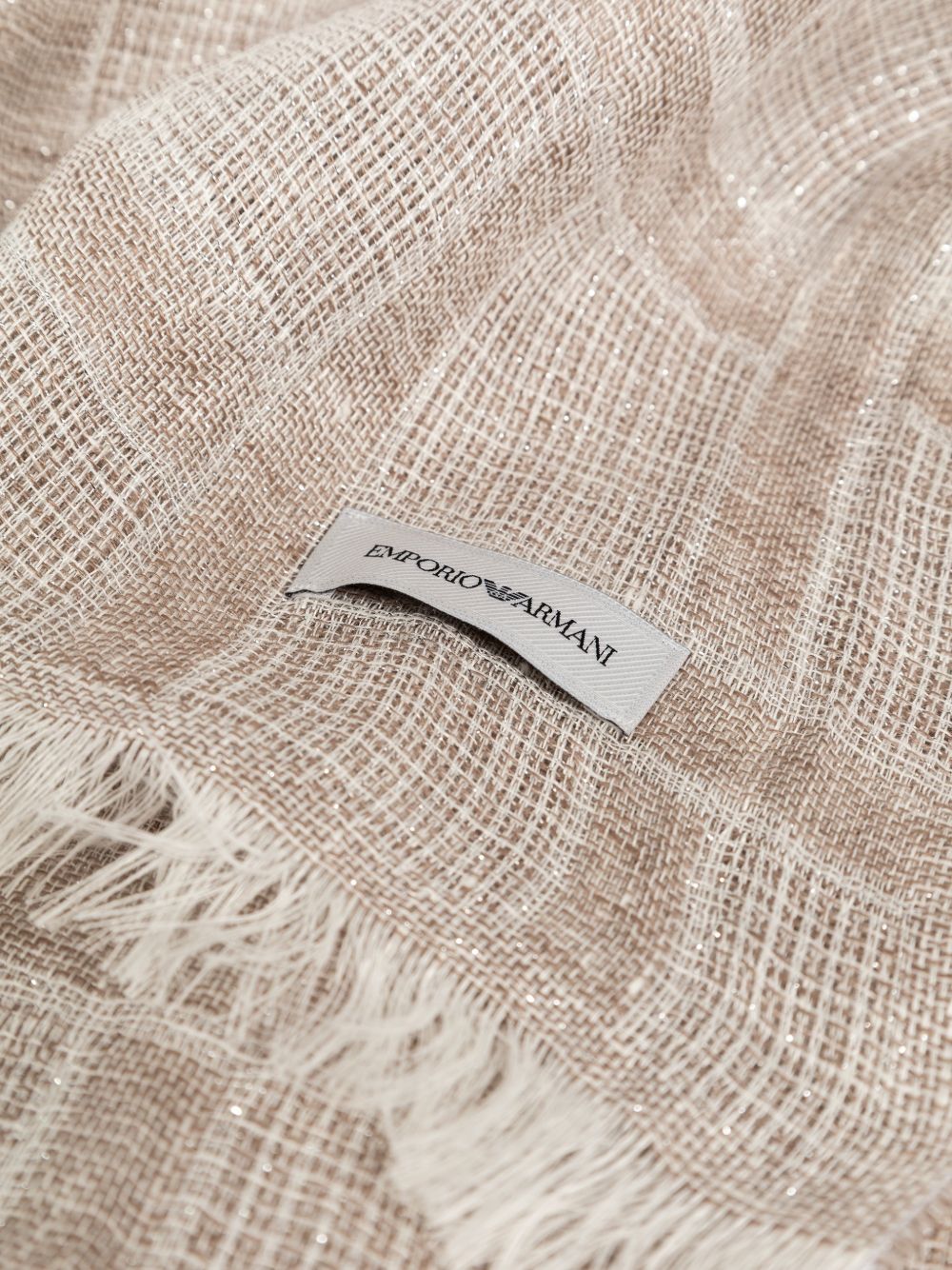 Emporio Armani Linen scarf