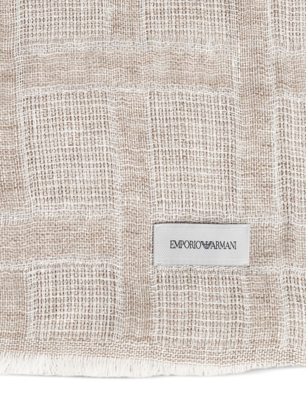 Emporio Armani Linen scarf