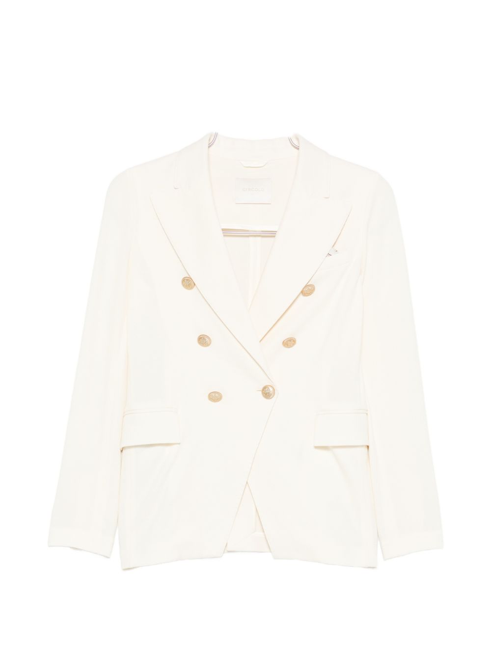 Circolo 1901 Cotton double-breasted jacket
