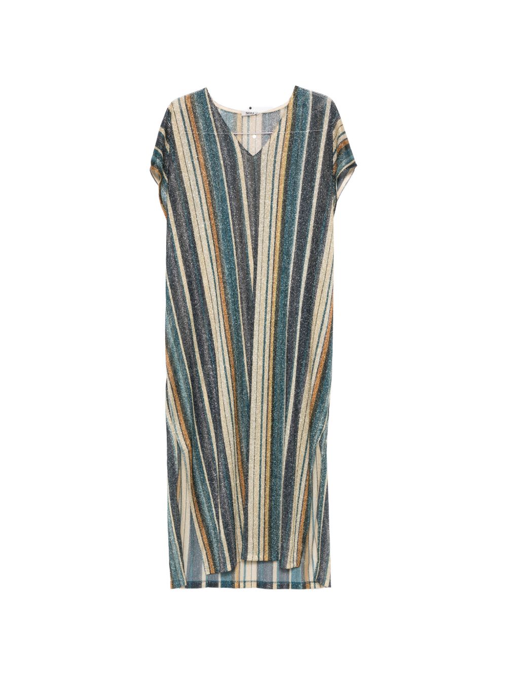 Siyu Zoe striped kaftan dress