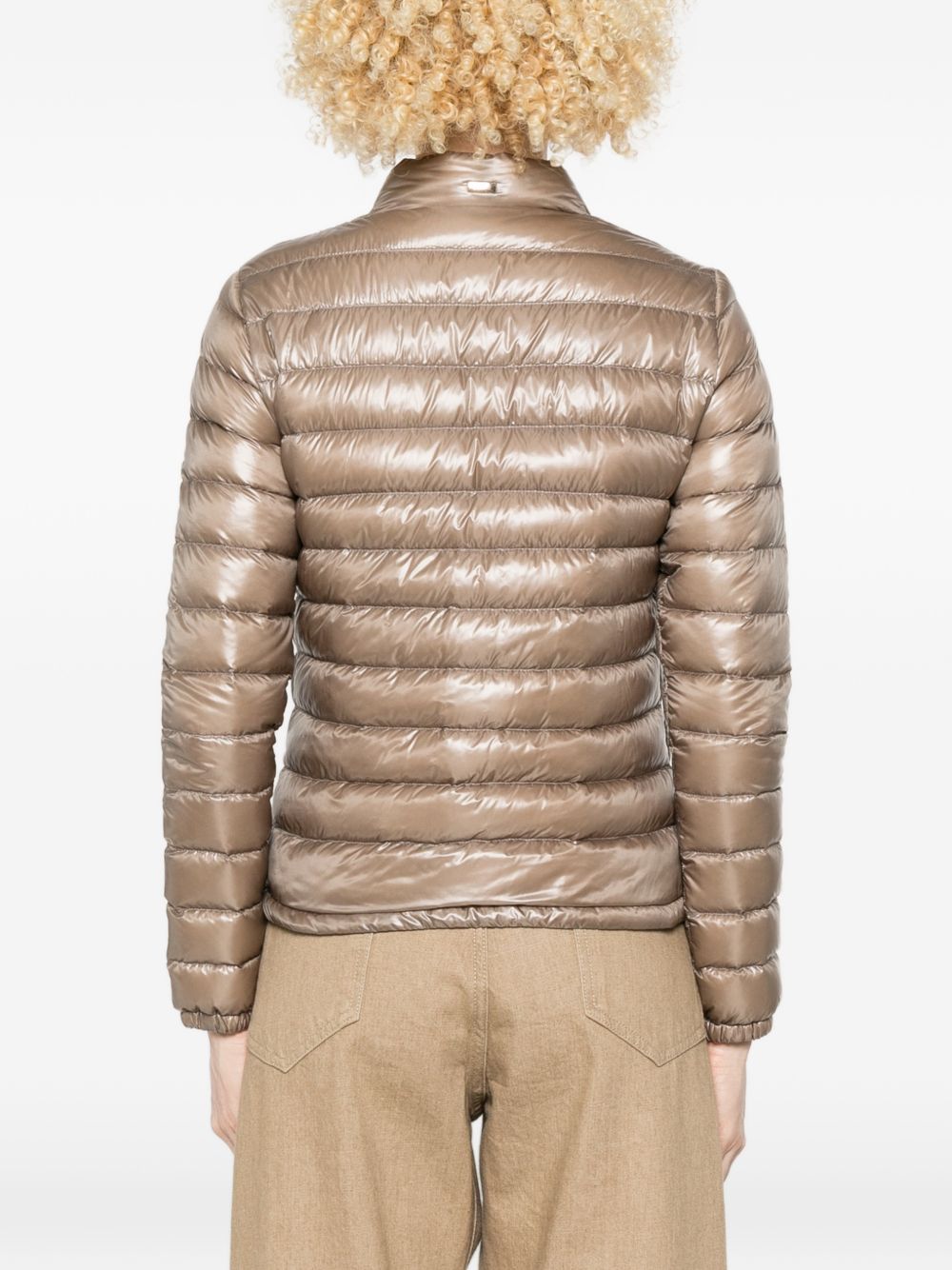 Herno Nylon short down jacket