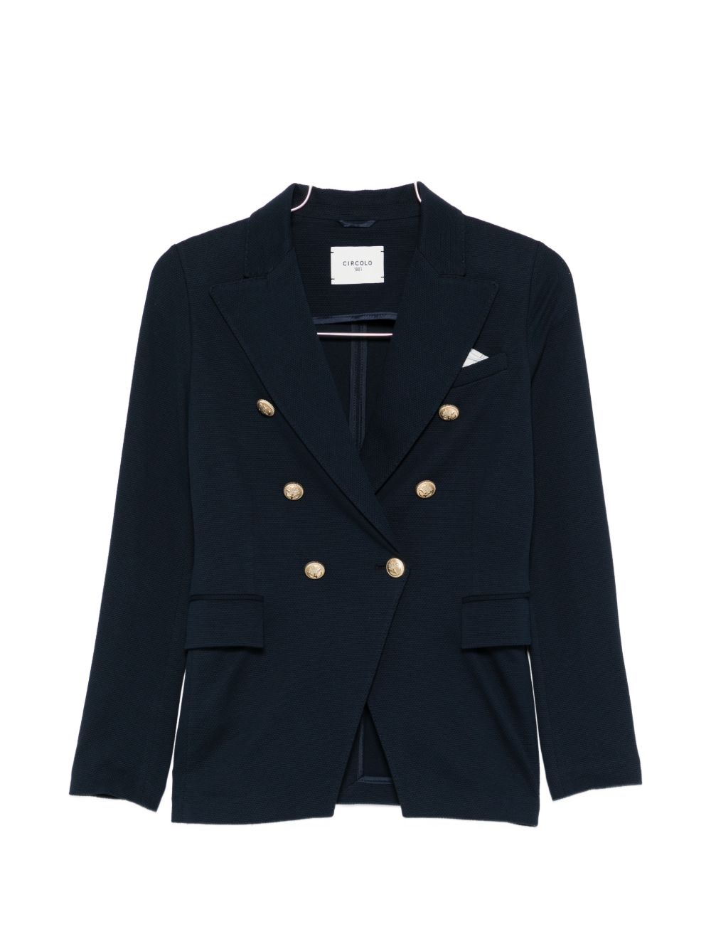 Circolo 1901 Cotton double-breasted jacket