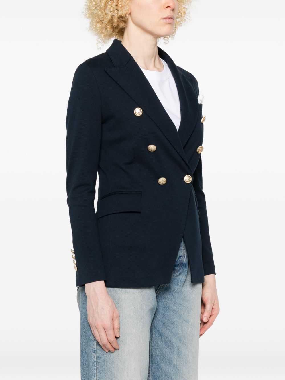 Circolo 1901 Cotton double-breasted jacket