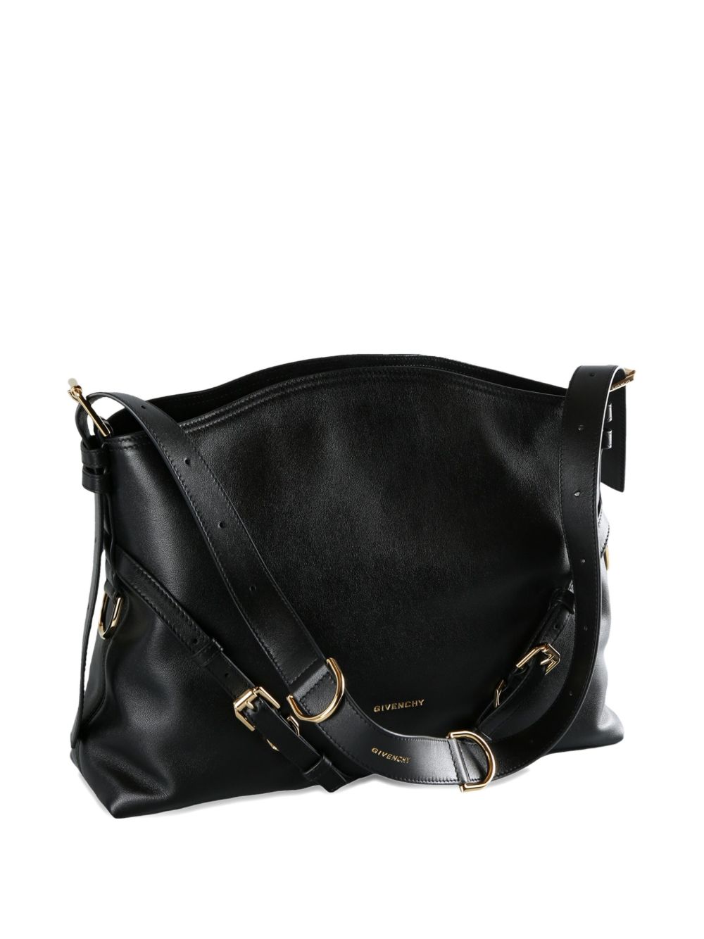 Givenchy Voyou Medium Bag In Glossy Leather