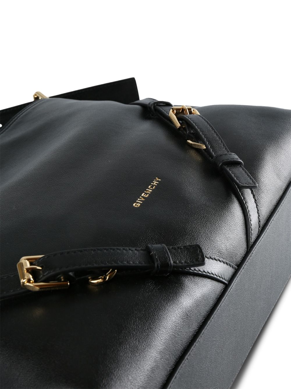 Givenchy Voyou Medium Bag In Glossy Leather