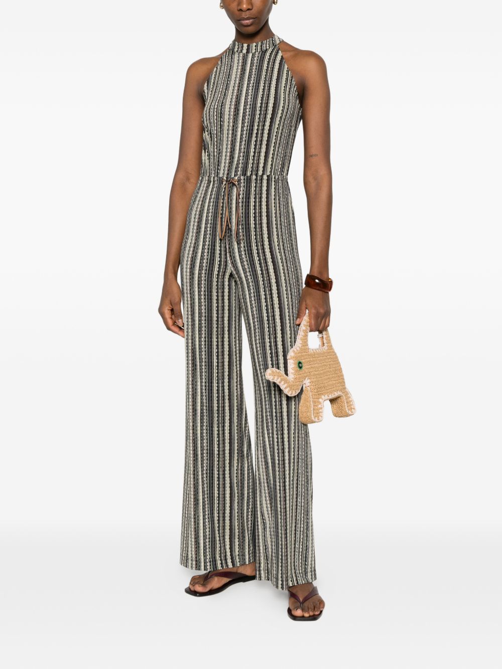 Siyu Baez long jumpsuit