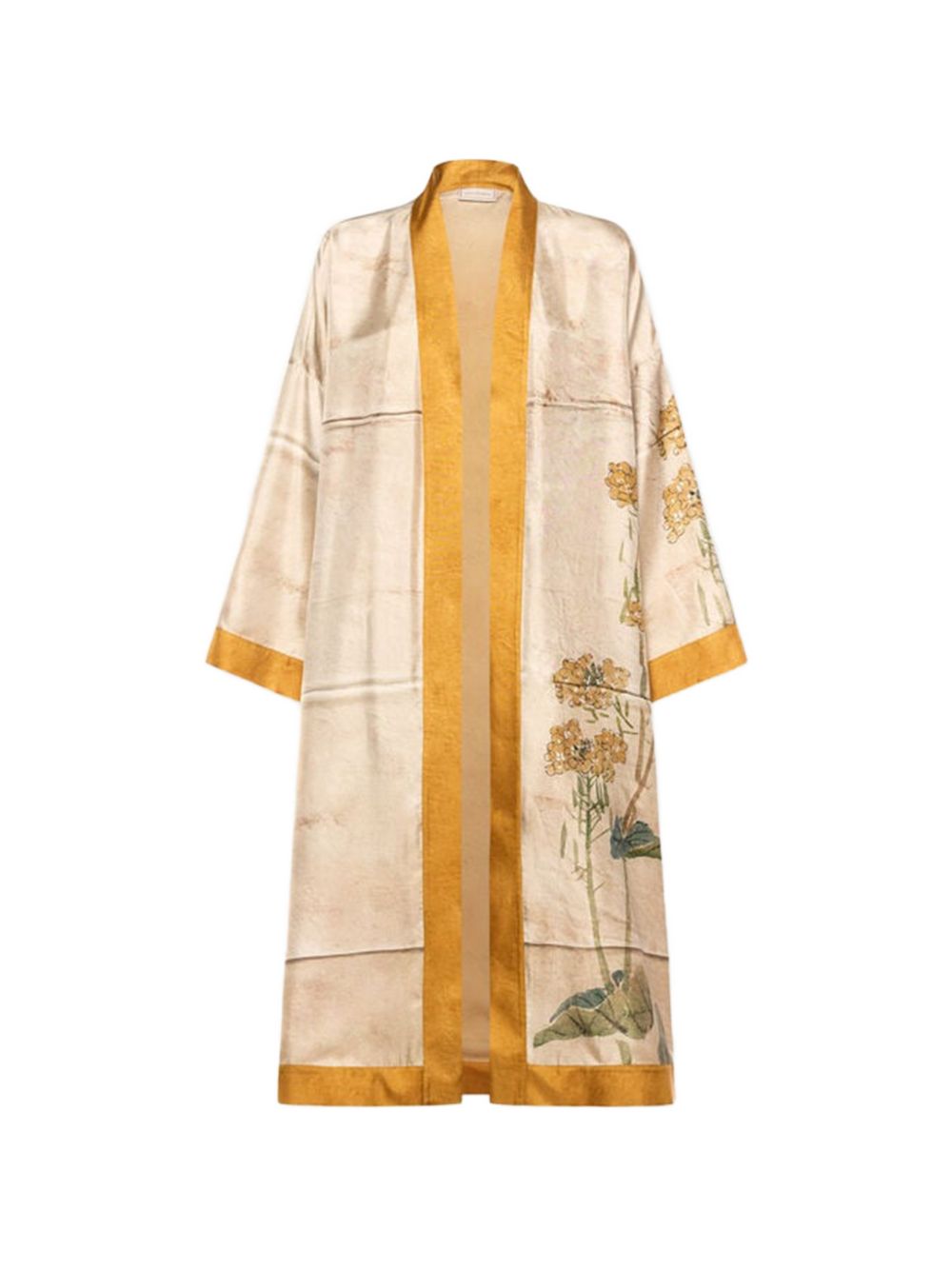 Pierre Louis Mascia Printed silk kimono