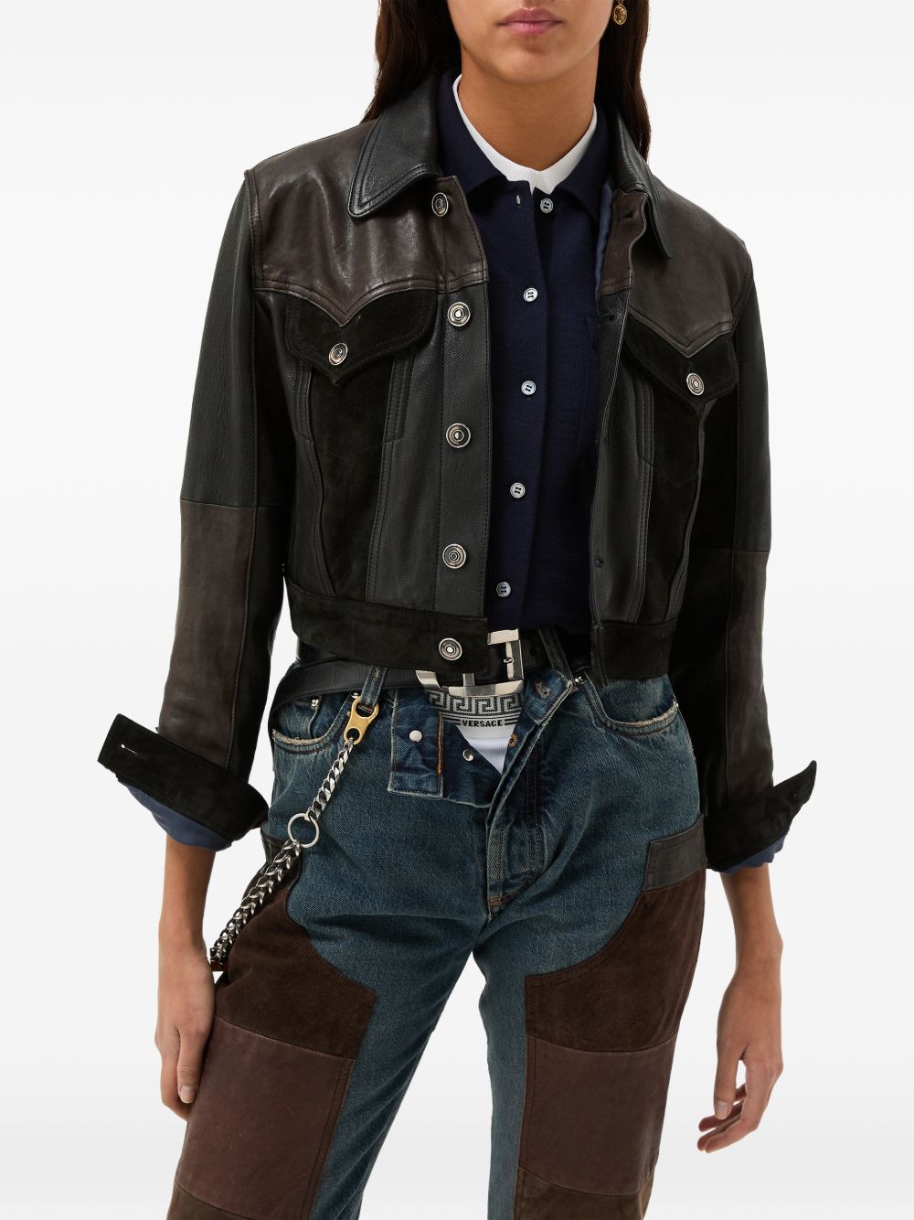 Versace Leather jacket