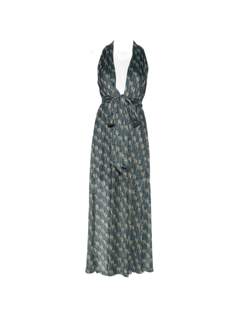Siyu V-neck Ars long dress
