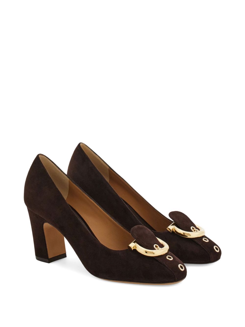 Ferragamo With Heel Brown