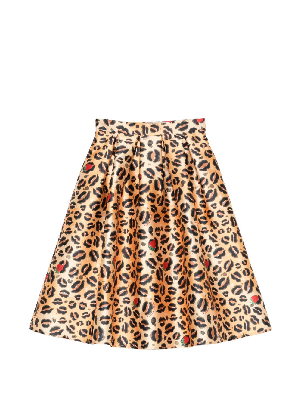 Alessandro Enriquez Printed midi skirt
