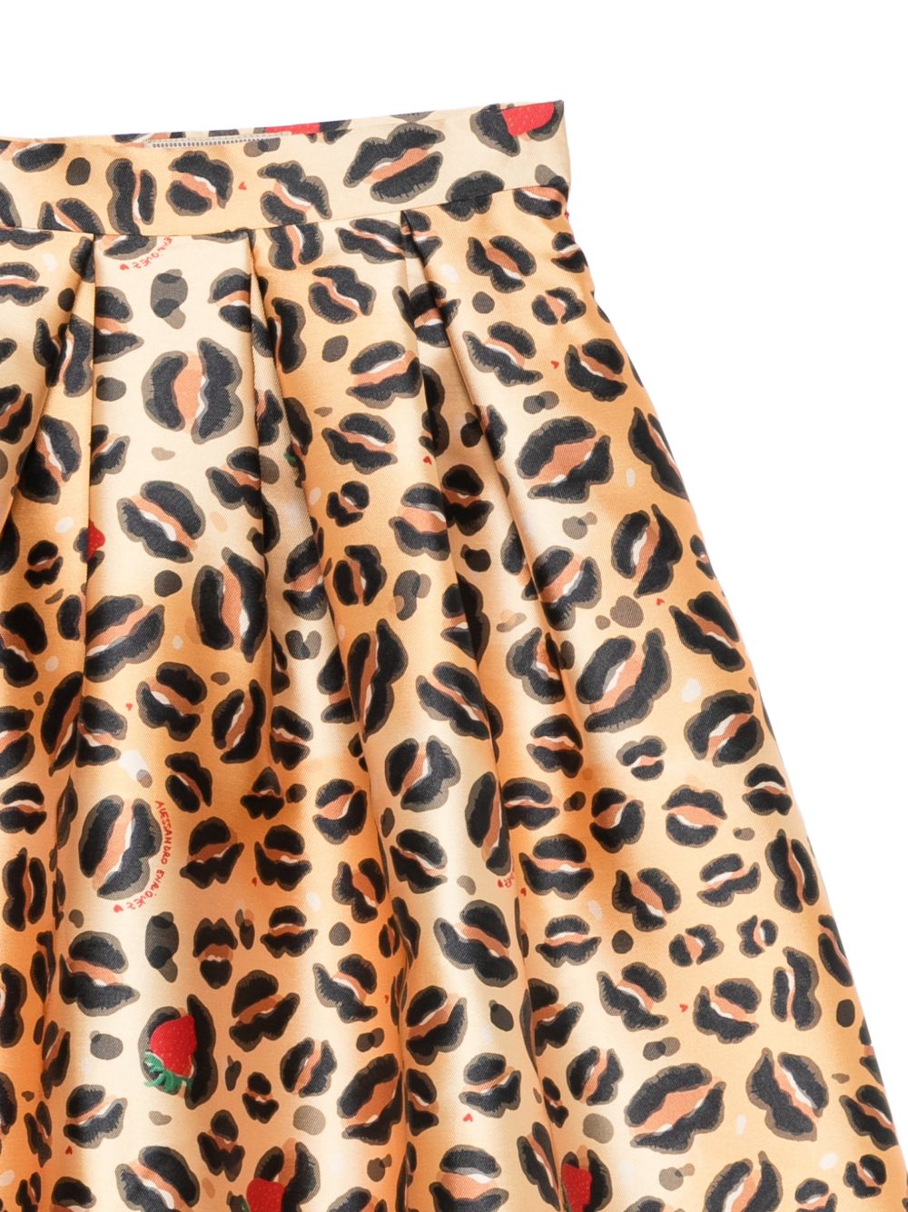 Alessandro Enriquez Printed midi skirt