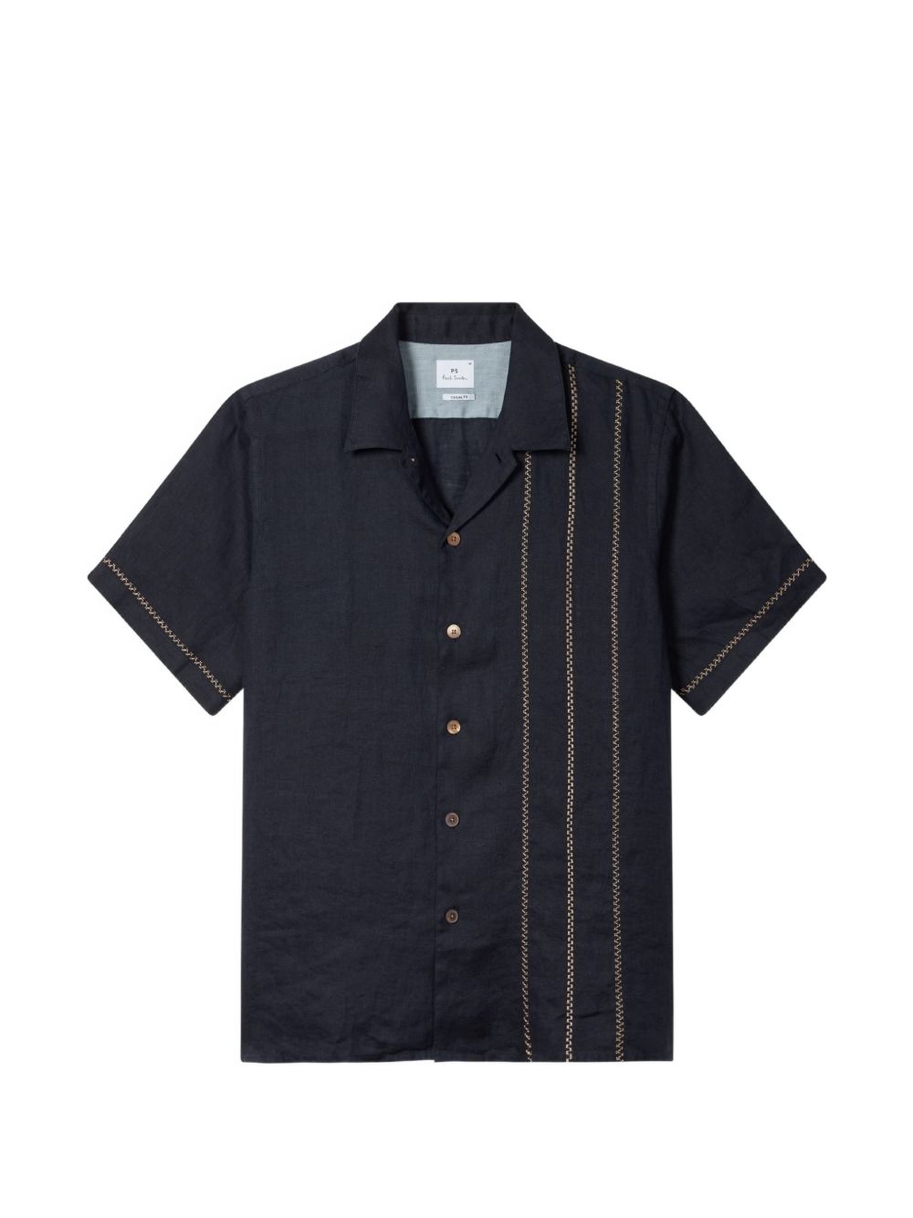 Paul Smith Linen embroidered shirt