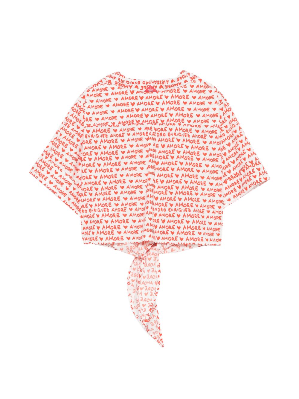 Alessandro Enriquez Printed cotton shirt
