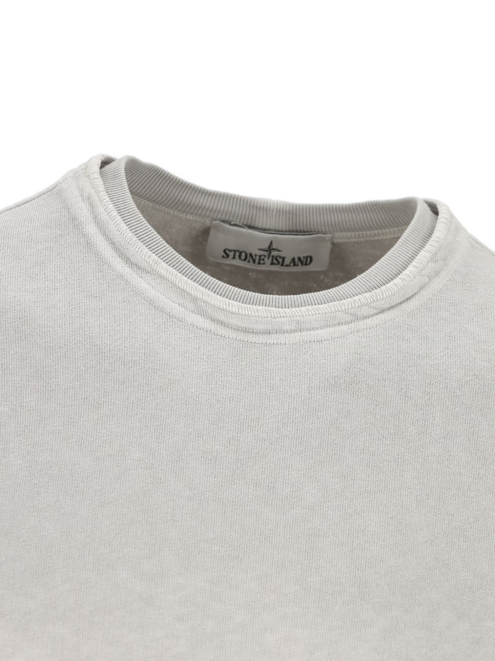 Stone Island Logo cotton sweatshirt
