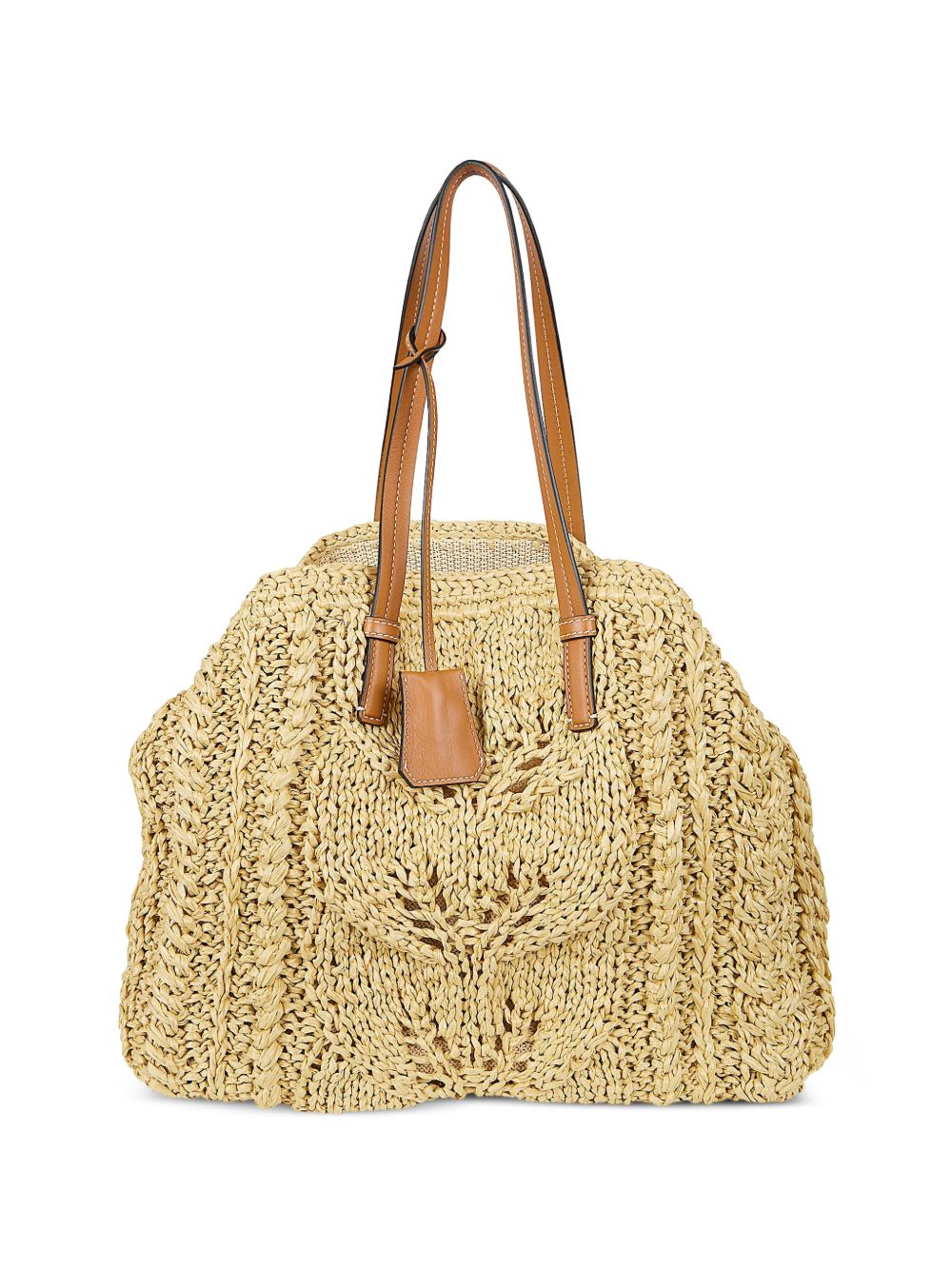 Ermanno Scervino Rafia tote bag