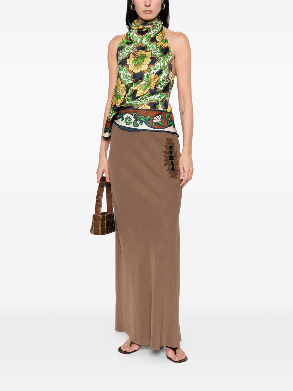 Bazar Deluxe Skirts Brown